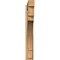 Ekena Millwork Merced Block Rough Sawn Outlooker, Western Red Cedar, 6"W x 36"D x 42"H OUT06X36X42MRC05RWR - alternate 2